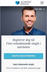 Academic Singles app